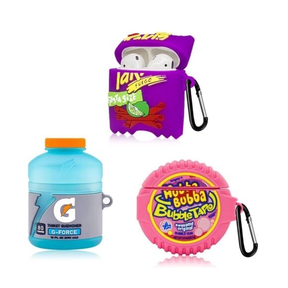 Cute Kawaii AirPod Silicone Cases - Picture 1 of 4